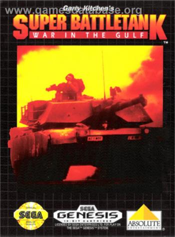 Cover Super Battle Tank - War in the Gulf for Genesis - Mega Drive